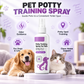 🐾 50% RABATT NU! 🐾 10 000+ sålda! Potty Training Spray – effektiv luktinföring, universell & säker – perfekt för valpar, katter och ett renare hem ✨