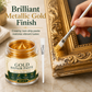 🎨 50% RABATT NU! Guldmetallisk reparationspasta för lackering med pensel – återställer strålande metallisk glans, vattentät finish & enkel applicering – perfekt för hemmets ytor ✨