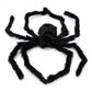 🕷️ 50% RABATT NU! Halloween utomhusdekorationer jättespindel – gigantisk, realistisk & kusligt lurvig – perfekt för trädgården, verandan och spökhuset 🎃✨