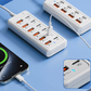 🔌 50% RABATT NU! ⚡ High-Speed 12-Port USB Hub – ladda upp till 12 enheter samtidigt, snabbladdning & kompakt design – perfekt för skrivbordet och resan ✨