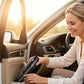 🚗 50% RABATT NU! ✨ Bärbar trådlös bildammsugare – två hastigheter, grönt dammdetekteringsljus & flerstegsfiltrering – perfekt för snabb bilstädning och trånga utrymmen 💨