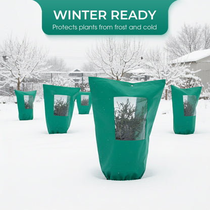 🌨️ 50% RABATT NU! Vinterväxtskydd med dragkedja och dragsko – frostskydd, transparent fönster & hållbar konstruktion – perfekt för fruktträd, grönsaker och krukväxter ✨