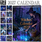 🔮 50% RABATT NU! 🧙‍♀️ Mystiska Häxkalender 2027 – magisk, gotisk & atmosfärisk väggkalender – perfekt för sovrum, läshörnor och kreativa utrymmen ✨🌙