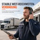 🎧Trådlöst Bluetooth Callcenter-headset med ENC-brusreducering och automatisk parkoppling för kundservice och lastbilsförare