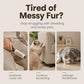 2-in-1 Pet Corner Self Groomer with Feather Wand