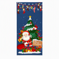 🎄 50% RABATT NU! Juldekoration för ytterdörr – festligt dörröverdrag med tomte, alver & banderoll – enkel installation på under en minut ✨