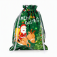 🎄 50% RABATT NU! 🍬 10-pack julklappspåsar med dragsko för godis – hållbara, festliga & lätta att stänga – perfekt för julgodis och presenter ✨