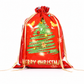 🎄 50% RABATT NU! 🍬 10-pack julklappspåsar med dragsko för godis – hållbara, festliga & lätta att stänga – perfekt för julgodis och presenter ✨