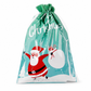 🎄 50% RABATT NU! 🍬 10-pack julklappspåsar med dragsko för godis – hållbara, festliga & lätta att stänga – perfekt för julgodis och presenter ✨
