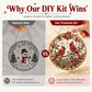 🎄 50% RABATT NU! DIY-kit med pärlkonst för juldekorationer för vuxna – diamant- och pärlkonst, avkopplande pyssla & strålande ljusreflektioner – perfekt för en glittrande jul ✨