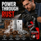 🔥 50% RABATT NU! Fast Acting Hardware Rust Remover Spray – djupgående skum, snabbverkande & rostskyddande – perfekt för verktyg, kedjor och garageprylar 🛠️✨