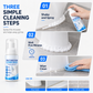 🚿 50% RABATT NU! ✨ Toalettfogsrengöringsmousse – fastklistrande skum, löser upp smuts i springor & ger glans – perfekt för badrummet 🧼