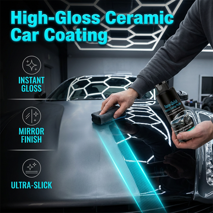 🚗 50% RABATT NU! ✨ High-Gloss Hydrophobic Nano Ceramic Coating Spray – spegelblank finish, extremt vattenavstötande & långvarigt lackskydd – för alla bilar 💎