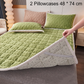 🛏️ 50% RABATT NU! Jacquard Comfort Warm Mattress & Pillowcases – överlägsen värmeteknik, 3D-quiltning & halksäker design – perfekt för kalla vinternätter ✨