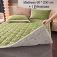 🛏️ 50% RABATT NU! Jacquard Comfort Warm Mattress & Pillowcases – överlägsen värmeteknik, 3D-quiltning & halksäker design – perfekt för kalla vinternätter ✨