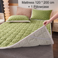 🛏️ 50% RABATT NU! Jacquard Comfort Warm Mattress & Pillowcases – överlägsen värmeteknik, 3D-quiltning & halksäker design – perfekt för kalla vinternätter ✨