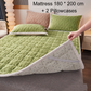 🛏️ 50% RABATT NU! Jacquard Comfort Warm Mattress & Pillowcases – överlägsen värmeteknik, 3D-quiltning & halksäker design – perfekt för kalla vinternätter ✨