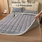 🛏️ 50% RABATT NU! Jacquard Comfort Warm Mattress & Pillowcases – överlägsen värmeteknik, 3D-quiltning & halksäker design – perfekt för kalla vinternätter ✨