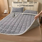 🛏️ 50% RABATT NU! Jacquard Comfort Warm Mattress & Pillowcases – överlägsen värmeteknik, 3D-quiltning & halksäker design – perfekt för kalla vinternätter ✨