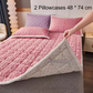 🛏️ 50% RABATT NU! Jacquard Comfort Warm Mattress & Pillowcases – överlägsen värmeteknik, 3D-quiltning & halksäker design – perfekt för kalla vinternätter ✨
