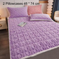 🛏️ 50% RABATT NU! Jacquard Comfort Warm Mattress & Pillowcases – överlägsen värmeteknik, 3D-quiltning & halksäker design – perfekt för kalla vinternätter ✨