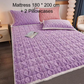 🛏️ 50% RABATT NU! Jacquard Comfort Warm Mattress & Pillowcases – överlägsen värmeteknik, 3D-quiltning & halksäker design – perfekt för kalla vinternätter ✨