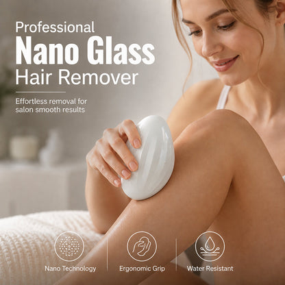 🪒 50% RABATT NU! ✨ Nanoglas hårborttagningsverktyg – smärtfri, kemikaliefri & återanvändbar – perfekt för ansikte, ben och armar 🌸