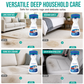 💦 50% RABATT NU! ✨ Vattenfri textil- och mattvätt – djuprengörande skum, dubbelverkande applicator & lukteliminering – perfekt för mattor, soffor och möbeltyg 🛋️