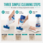 💦 50% RABATT NU! ✨ Vattenfri textil- och mattvätt – djuprengörande skum, dubbelverkande applicator & lukteliminering – perfekt för mattor, soffor och möbeltyg 🛋️