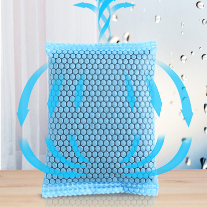 🌿 50% RABATT NU! Återanvändbar avfuktarpåse med aktiverat kol – hög absorption, luktneutralisering & miljövänlig – perfekt för garderob, bil och små utrymmen ✨