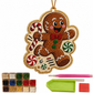 🎄 50% RABATT NU! ✨ Christmas Pearl Art Hanging Ornament DIY Kit – gnistrande pärlkonst, dubbelsidiga pärlor & HD-färgtryck – perfekt för familjepyssel och julstämning 🎄