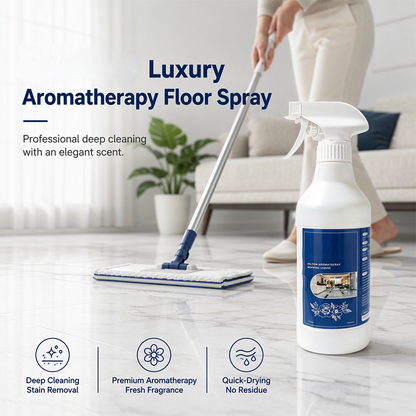 💦 50% RABATT NU! Golvmoppspray djuprengöring – lyxig aromaterapi, kraftfull fläckborttagning & snabbtorkande – perfekt för kakel, trä och hög trafik ✨