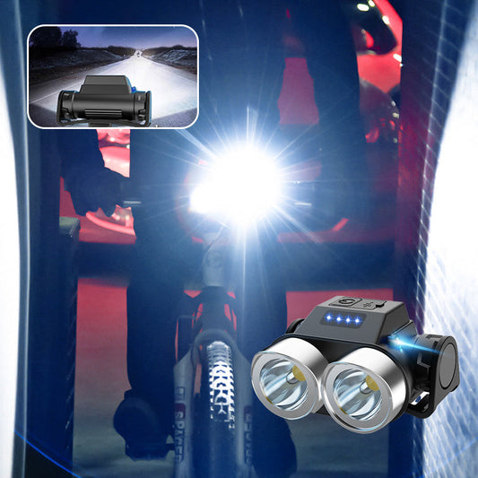🚴 50% RABATT NU! Dual Super Bright LED Cykellampa – bred ljusstråle, 6 ljuslägen & vädertålig – perfekt för säkra cykelturer ✨