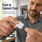 🔌 50% RABATT NU! 2-Pin Quick Connect Wire Connector – lödfri, tryckanslutning & 10A – perfekt för DIY och reparationer ✨