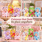 🧸 50% RABATT NU! ✨ Mini babydockor – 6 söta djurstilar i ett litet samlarformat – perfekt som present, dekoration och fantasifull lek 🐰🐻
