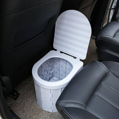 🚽 50% RABATT NU! Utomhus bärbar hopfällbar toalett – stabil, läckagesäker & mångsidig – perfekt för camping, resor, fiske och nödsituationer ✨