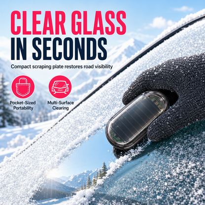 ❄️ 50% RABATT NU! 🚗 Bärbar snöröjning och snöröjningsverktyg för bilen