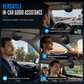 🚗 50 % RABATT NU! 🔊 Bluetooth handsfree-högtalare för solskydd – vibrationsaktiverad autostart, 500 timmars standby & kristallklart ljud – perfekt för säkra samtal i bilen 🎵