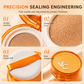 💄 50% RABATT NU! Vitamin C Lightweight Air Cushion Foundation – andningsbar C-vitaminkudde, svettät & strålande hela dagen – perfekt för en fräsch och jämn hy ✨