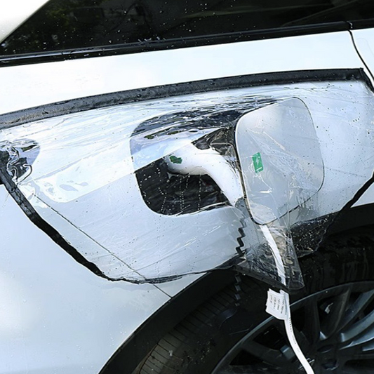 ⚡ 50% RABATT NU! 🔌 Magnetiskt vattentätt laddportsskydd för elbil – skyddar mot regn, snö, damm och insekter – perfekt för alla väder 🚗✨