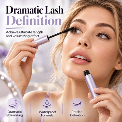 💄 50% RABATT NU! Vattenfast förlängande & volymgivande mascara – dramatisk fransdefinition, spiralborste & långvarig curl – perfekt för jobb, träning och stad ✨