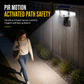 💡 50% RABATT NU! Solar 3-head rörelsesensorlampa – tre justerbara paneler, PIR-sensor & IP65 – perfekt för uppfarter, trädgårdsgångar och entréer ✨