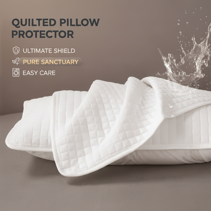 🛏️ 50% RABATT NU! Quiltad kuddfodral som förhindrar gulning – trelagersskydd, antibakteriell kärna & enkel kuvertstängning – perfekt för en fräsch och hygienisk kudde ✨
