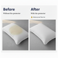 🛏️ 50% RABATT NU! Quiltad kuddfodral som förhindrar gulning – trelagersskydd, antibakteriell kärna & enkel kuvertstängning – perfekt för en fräsch och hygienisk kudde ✨