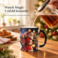 🎄 50% RABATT NU! ☕ Jultomten-mugg som byter färg när den värms upp – häll i en varm dryck och se magin hända 🎅✨