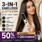 ✨ 50% RABATT NU! Trådlös 3‑i‑1 stylingkam – plattar, lockar & rätar ut – med keramisk teknik, 4 temperaturer & USB‑C – perfekt för resan 💇‍♀️✨